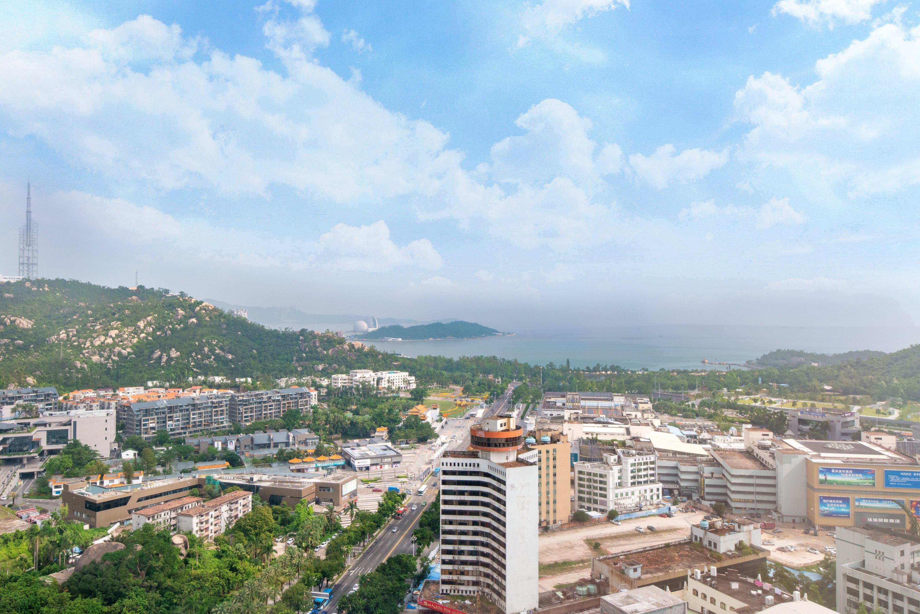 Crowne Plaza Zhuhai City Center By Ihg - Offers Free One-Way Shuttle To Chimelong Ocean Kingdom Exterior foto