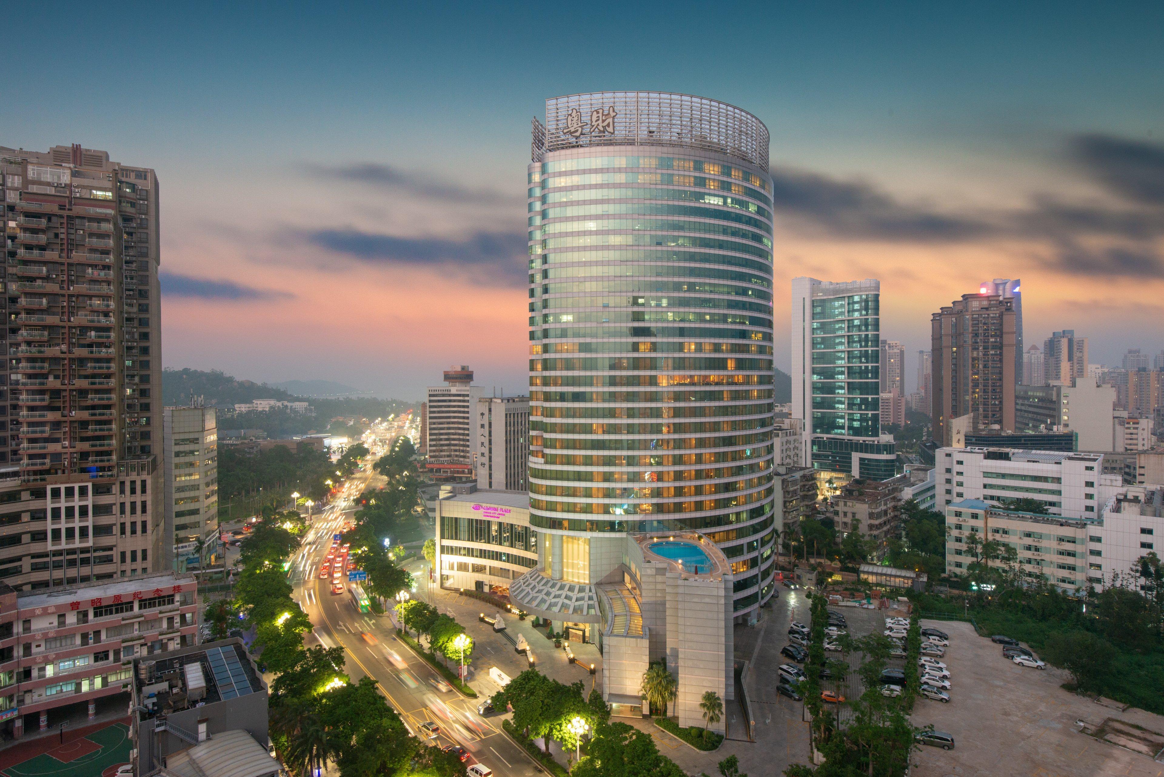 Crowne Plaza Zhuhai City Center By Ihg - Offers Free One-Way Shuttle To Chimelong Ocean Kingdom Exterior foto